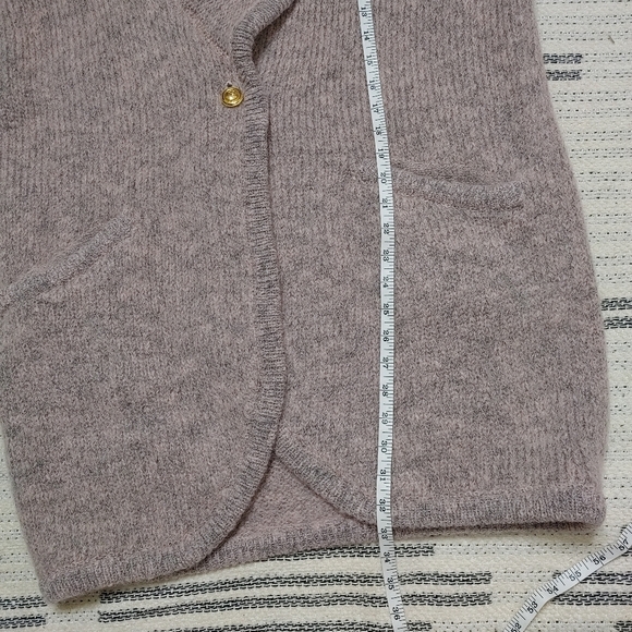 VINTAGE 80's Wool Mohair Blend Cardigan Size M - Picture 13 of 13